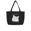 Chaos Cat - Large Tote Bag