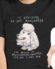 Bewildering Lunatic Poodle - Unisex t-shirt