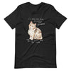 Poops On Time Cat - Unisex t-shirt