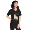 Poops On Time Cat - Unisex t-shirt