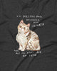 Poops On Time Cat - Unisex t-shirt