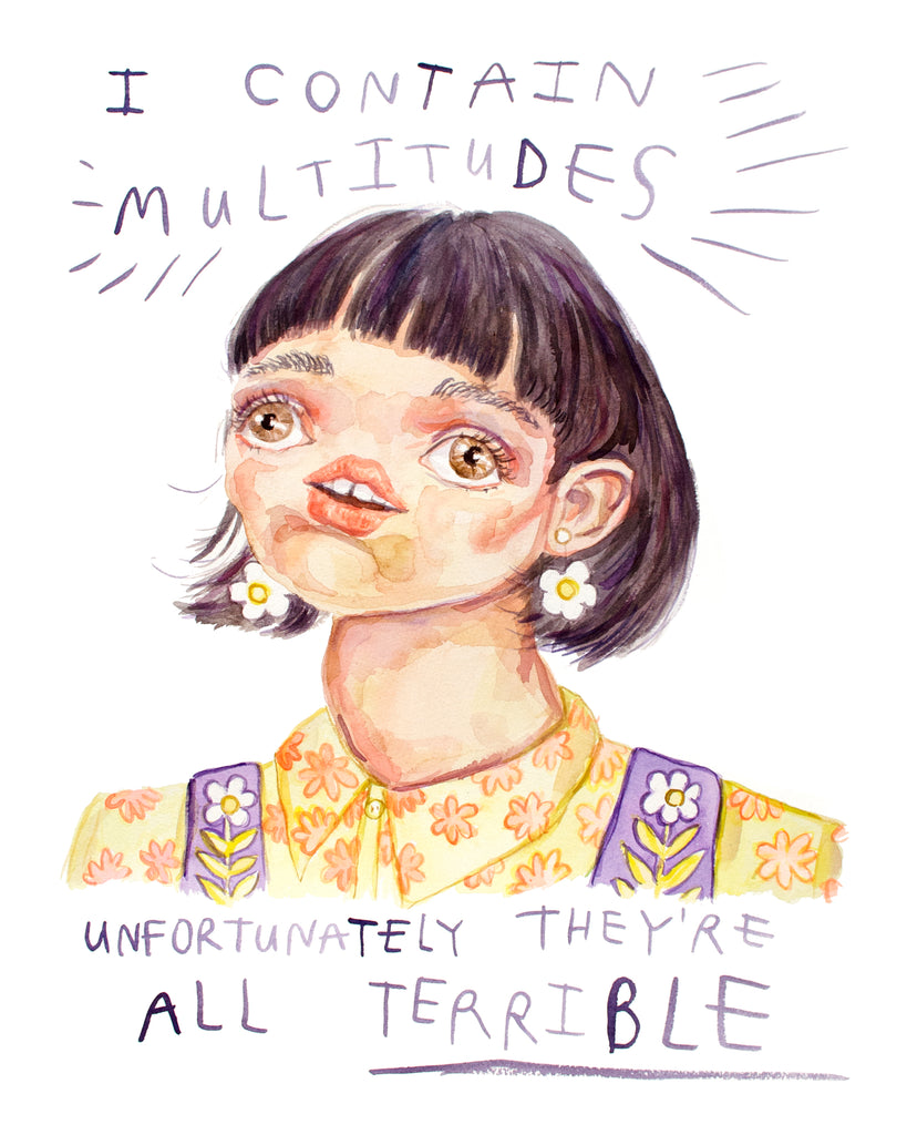 I Contain Multitudes - Limited Edition Art Print