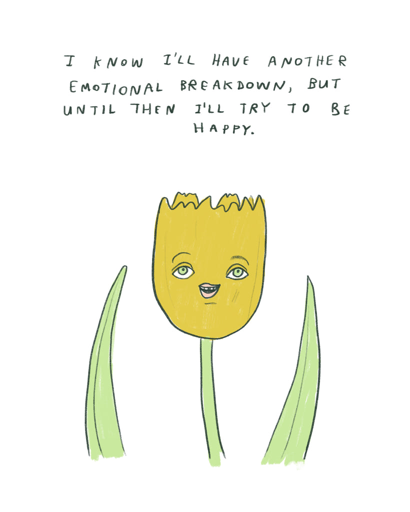 Emotional Breakdown - Illustration Print
