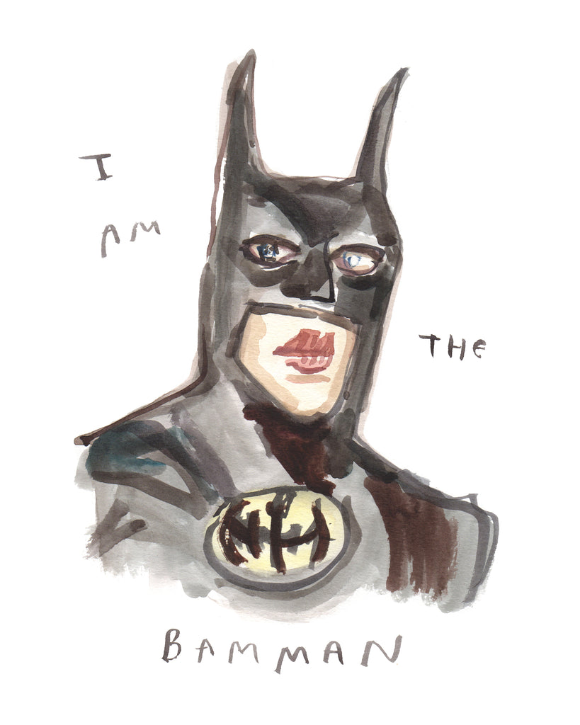 I am The Bamman - Original Watercolour Painting