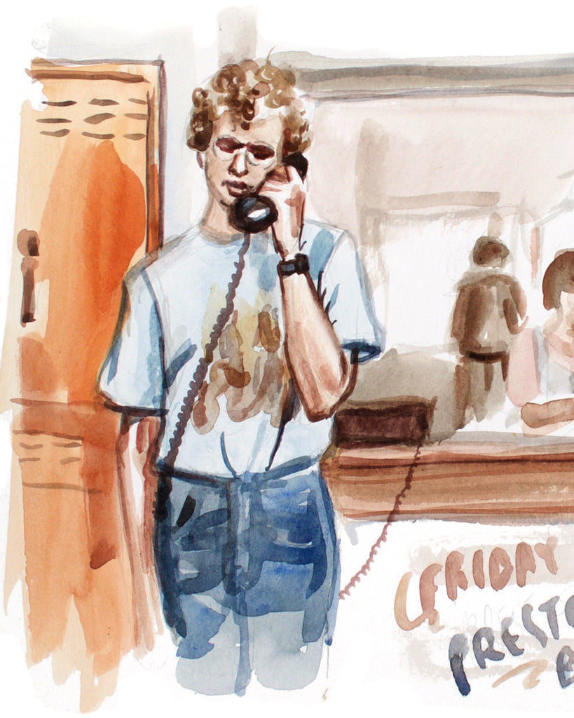 Calling... Napoleon Dynamite - Limited Edition Portrait Print