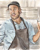 Brad Leone - Bon Appetit Test Kitchen It’s Alive - Watercolor Illustration Print