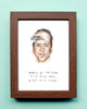 Rat in a Cage - Nicholas Cage Watercolor Illustration Print