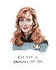 I've Got A Crusher on You - Beverly Crusher Greeting Card