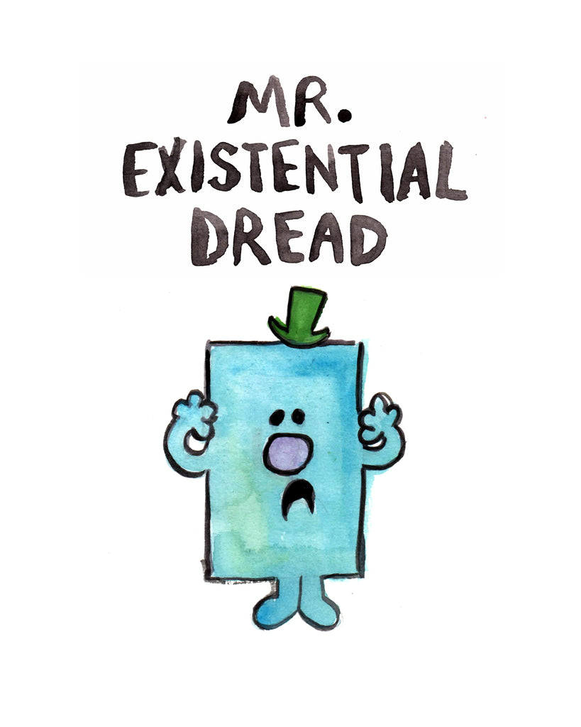 Mr. Existential Dread - Greeting Card