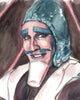 Fantasy Man from Luxury Comedy - Noel Fielding Original Watercolor Painting