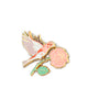 Finch and Rose - Enamel Lapel Pin