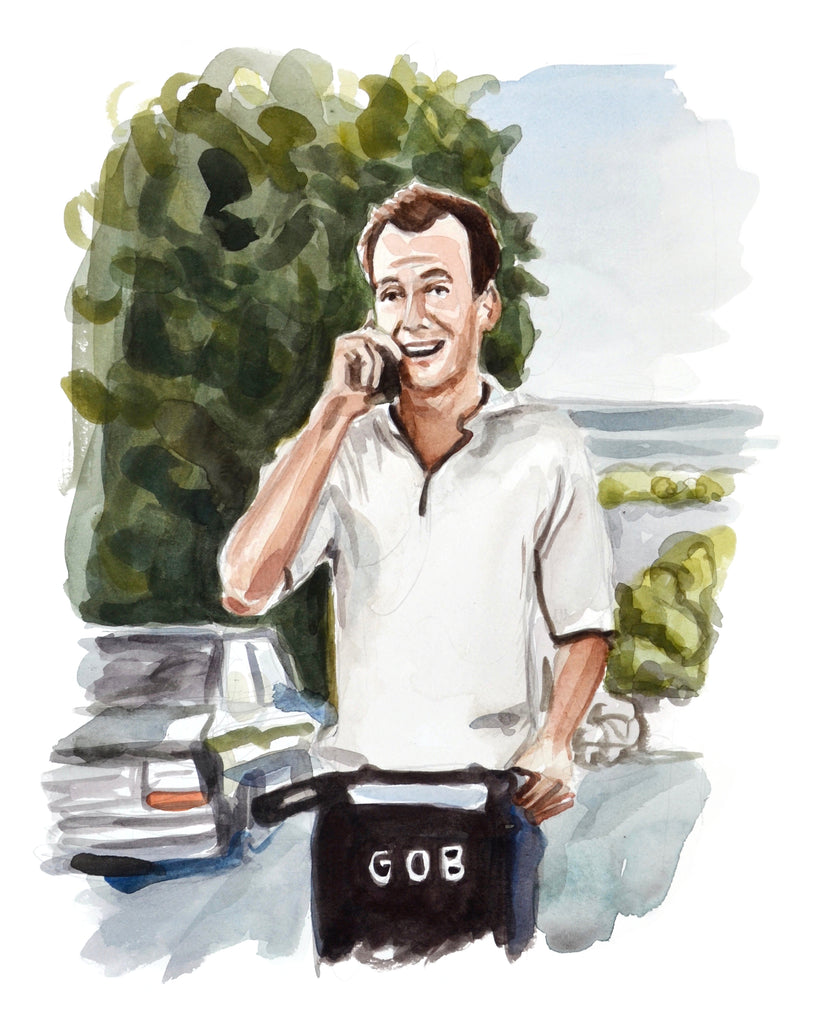 Calling... GOB - Limited Edition Portrait Print