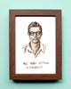 All That Glitters is Goldblum - Watercolor Illustration Print