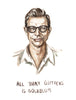 All That Glitters is Goldblum - Watercolor Illustration Print