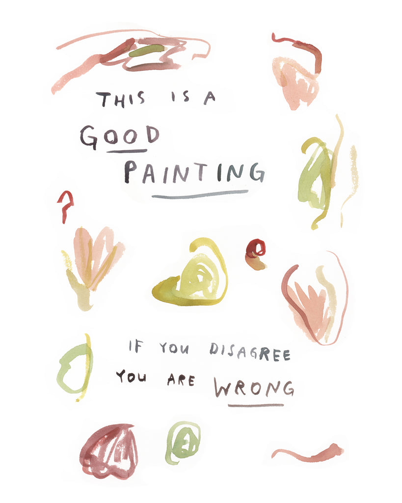 Good Painting - Original Watercolour Painting
