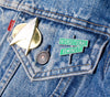 Intersectional Feminist - Street Sign Enamel Lapel Pin