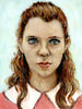 Suzy - Moonrise Kingdom - Wes Anderson Portrait Print