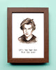 Pale Leo Diet - Young Leonardo DiCaprio - Watercolor Illustration Print