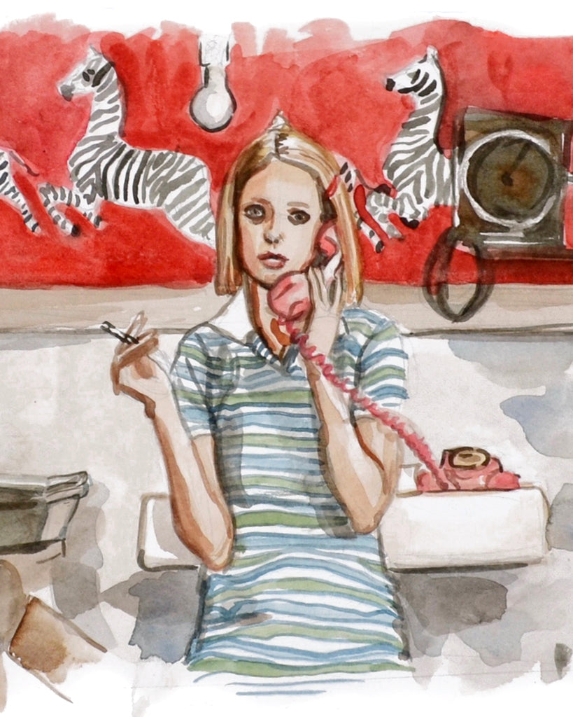 Calling... Margot Tenenbaum - Limited Edition Portrait Print