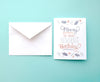 Merry Sir Isaac Newton's Birthday - Science Holiday Greeting Card