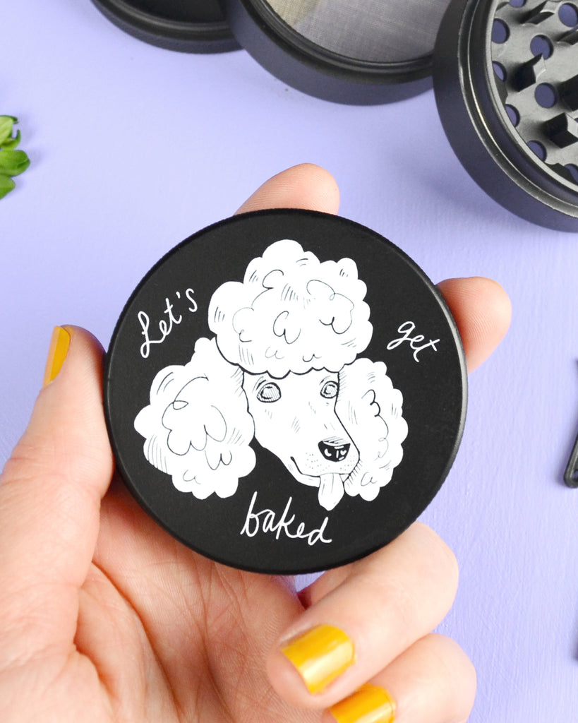 poodle cannabis grinder