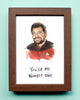 Commander Riker - Star Trek - You're My Number One - Watercolor Illustration Print