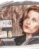 Agent Dana Scully - X-Files Watercolor Illustration Print