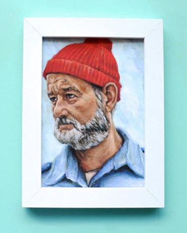 Bill Murray as Steve Zissou - Wes Anderson Print