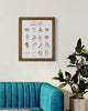 Modern home decor prints, funny art for living room, loose illustrative drawing, Illustration by artist Heather Buchanan