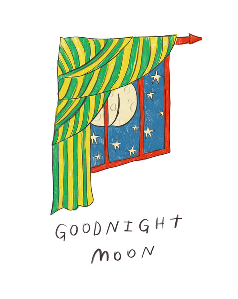 Goodnight Moon - Illustration Print