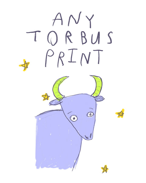 Torbus horror scoop prints