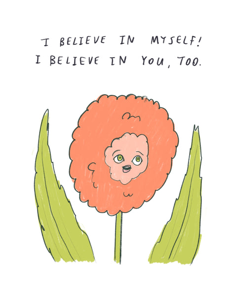 Believe In You - Illustration Print
