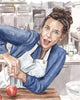 Carla Lalli Music - Bon Appetit Test Kitchen - Watercolor Illustration Print