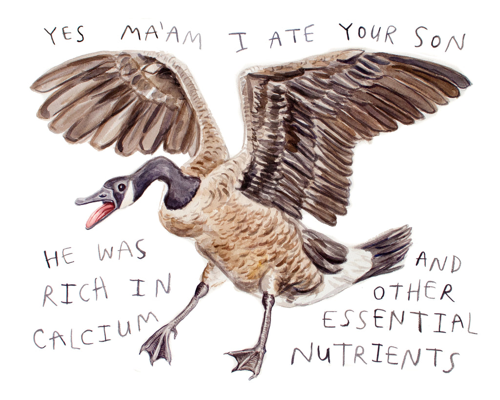 Goose Ate Your Son - Limited Edition Art Print