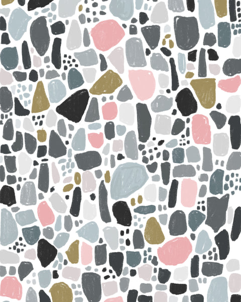 Fuck Off Terrazzo Pattern - Stereogram Poster