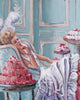 Marie Antoinette Eats Cake - Kirsten Dunst Painting - Portrait Print