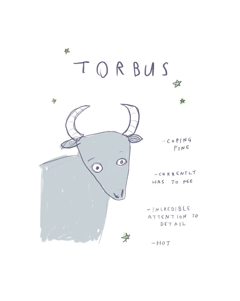 Torbus - Zodiac Illustration Print