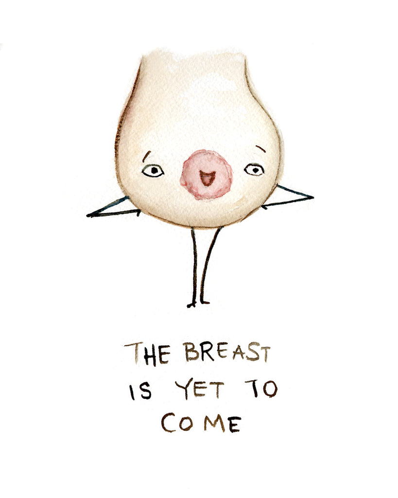 The Breast is Yet to Come - NSFW Greeting Card