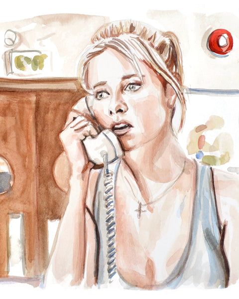 Calling... Buffy - Limited Edition Portrait Print
