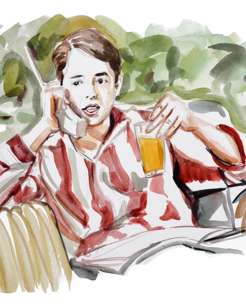Calling... Ferris Bueller - Limited Edition Portrait Print