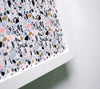 terrazzo pattern stereogram hidden 3d image