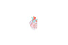 Pastel Heart - Anatomical Heart Enamel Lapel Pin