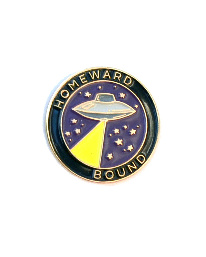 Homeward Bound UFO - Enamel Lapel Pin