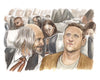 Will Forte and Tim Robinson - I Think You Should Leave - Original Watercolor Painting