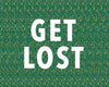 Get Lost Tropical Leaf Pattern - Stereogram Poster