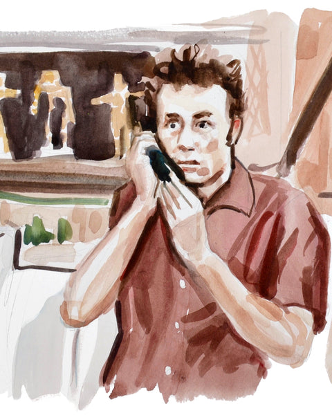 Calling... Kramer - Limited Edition Portrait Print