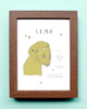 Lemo - Zodiac Illustration Print