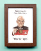 Captain Picard - Star Trek - Tea Earl Grey Hot - Watercolor Illustrati ...