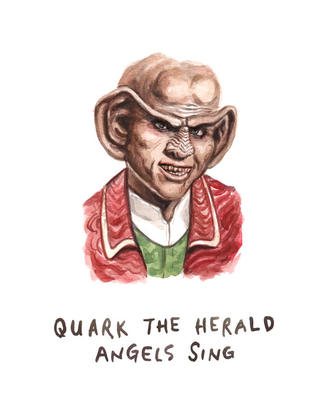 Quark the Herald - Quark Greeting Card