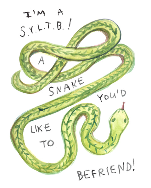 SYLTB Snake - Limited Edition Art Print